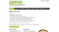 Desktop Screenshot of empad-project.eu